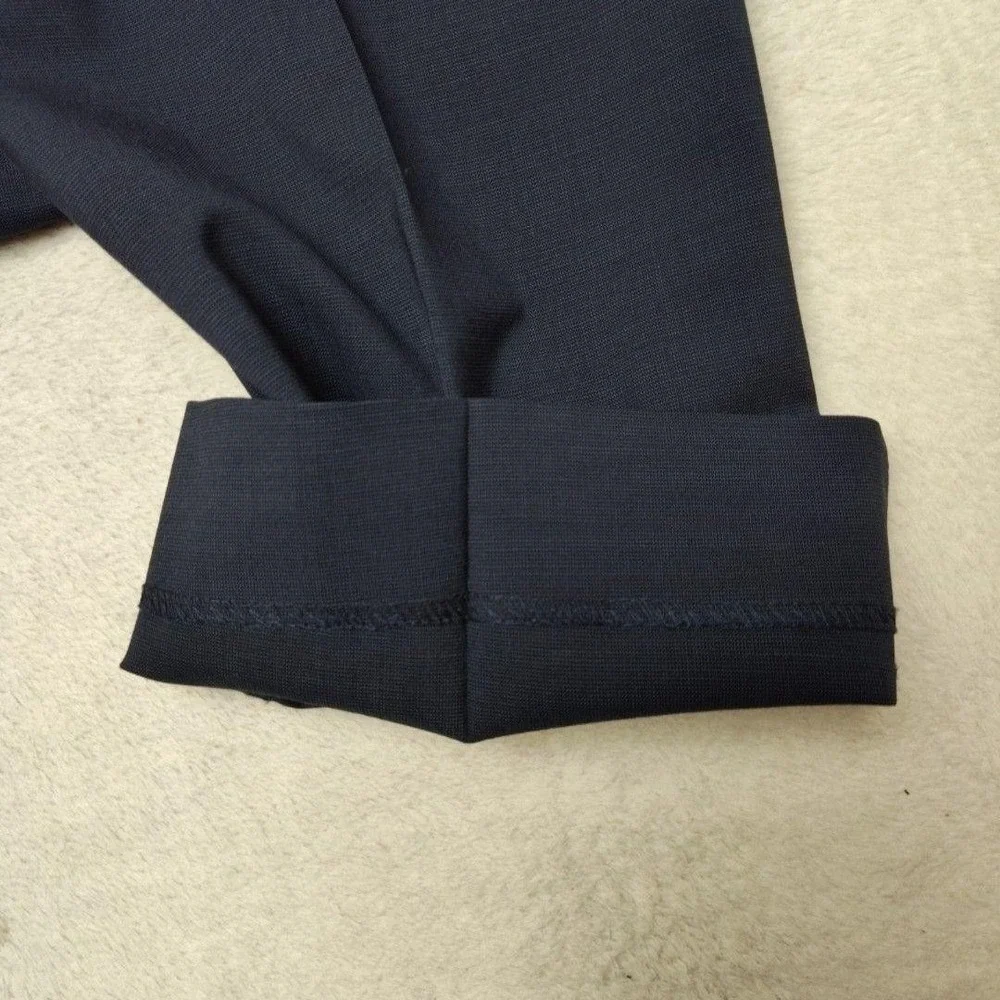 Banana Republic Pants Mens 33x34 Blue Slim Flat Front Dress Marzotto Wool Suit